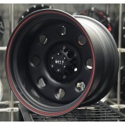 SEL SAC 16X10 6X139.7 ET-44 MAT BLACK RED